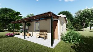 Low cost housing; low cost houses; cheap housing; cheap houses; modular housing; modular houses; small housing; small houses; huisie by die see